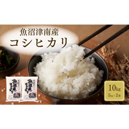 ふるさと納税 米 コシヒカリ 新潟県 津南町 米 10kg ( 5kg × 2袋 ) 令和7年産 新米 魚沼 ( 津南 ) 産 コシヒカリ | 魚沼産 こしひかり お米 おこめ こめ コメ…