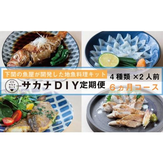ふるさと納税 旬の鮮魚等 山口県 下関市 定期便 6ヶ月 サカナDIY 2人前 4 ~ 5 種×6ヶ月 魚料理キット ( 鮮魚 海鮮 魚介 海の幸 冷凍 真空 小分け セット 定期…