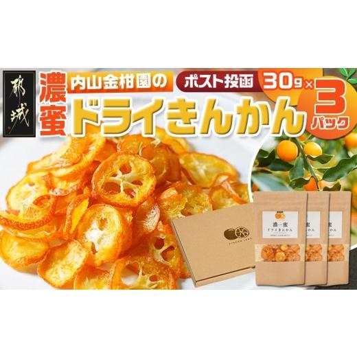 ふるさと納税 みかん・柑橘類 宮崎県 都城市 濃蜜ドライきんかん3パック ポスト投函_AA-J7-010-3_(都城市) 濃蜜ドライきんかん 3パック 都城市産きんかん 内山…