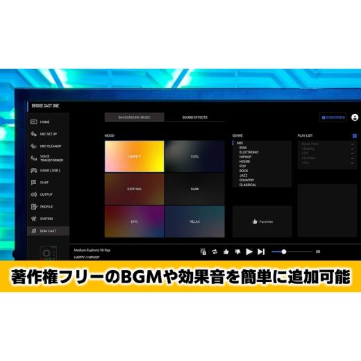 ふるさと納税 TV・オーディオ・カメラ 静岡県 浜松市  Roland 本格ゲーミングミキサー／BRIDGECAST ONE 配送不可：離島 ミキサー ゲーム 配信 コンパクト 高音…の画像