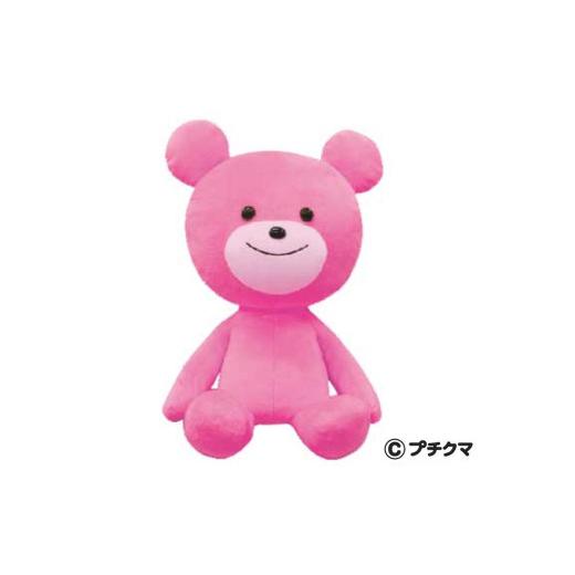 ふるさと納税 雑貨・日用品 ぬいぐるみ 新潟県 柏崎市 ブルボン プチクマぬいぐるみ（ピンク色） Y0502の画像