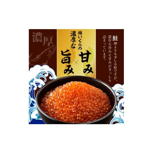 ふるさと納税 いくら 北海道 えりも町 鱒 いくら 醤油漬け 小分け 130g×4箱 er002-086-a 鱒いくら 大容量 ikura だし風味 冷凍 鱒卵 魚卵 いくら丼 魚介 海鮮…の画像