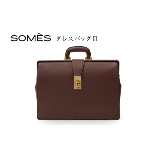 ふるさと納税 嚢 北海道 砂川市 SOMES ダレスバッグIII （赤銅色）EX-37 ソメスサドル 北海道 砂川市 12260821-a ソ刃針 御徒面子 メンズ 本革 革 革製品 …