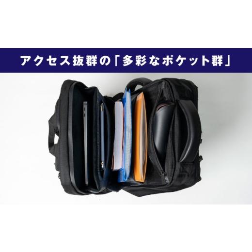 ふるさと納税 カバン リュック 福岡県 糸島市  Black TSUNAGU BAG SQUARE mini スクエアリュックミニ 2WAY（TSB18） 糸島市 ／ SIMCLEAR シムクリア リュック …の画像
