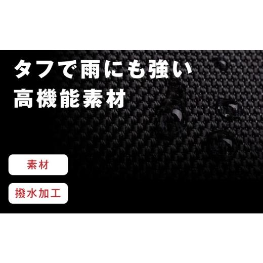 ふるさと納税 カバン リュック 福岡県 糸島市  Black TSUNAGU BAG SQUARE mini スクエアリュックミニ 2WAY（TSB18） 糸島市 ／ SIMCLEAR シムクリア リュック …の画像