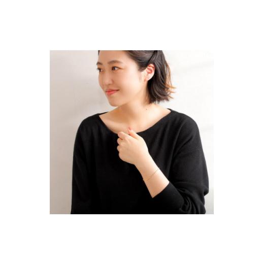 ふるさと納税 アクセサリー ブレスレット 山梨県 -  山梨県 ジュエリー K18 shiny rope／シャイニーロープ ブレスレット_K18 ゴールド ブレスレット ジュエリ…の画像