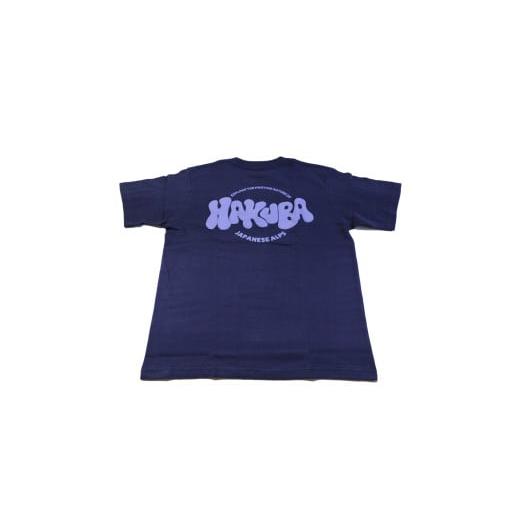ふるさと納税 服 男 長野県 白馬村 HAKUBA ORIGINAL 発泡プリントTシャツ(ユニセックス) サイズ:L カラー:ネイビー P0130512_L_NV サイズ:L カラー:…