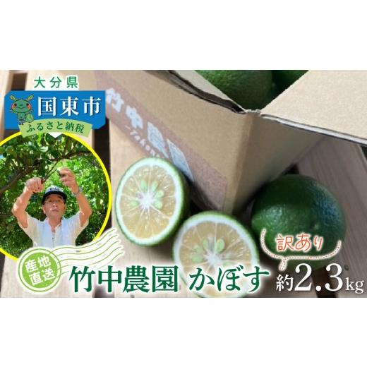 ふるさと納税 みかん・柑橘類 大分県 国東市 先行予約 訳あり 選べる容量 農家直送 竹中農園 かぼす 約2.3kg_2473R 訳あり かぼす 約2.3kg
