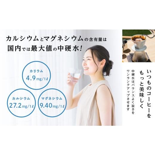 ふるさと納税 水・ミネラルウォーター 1L〜2L 北海道 黒松内町  定期便7カ月 黒松内銘水 水彩の森 2L×6本（1箱）北海道 ミネラルウォーターの画像