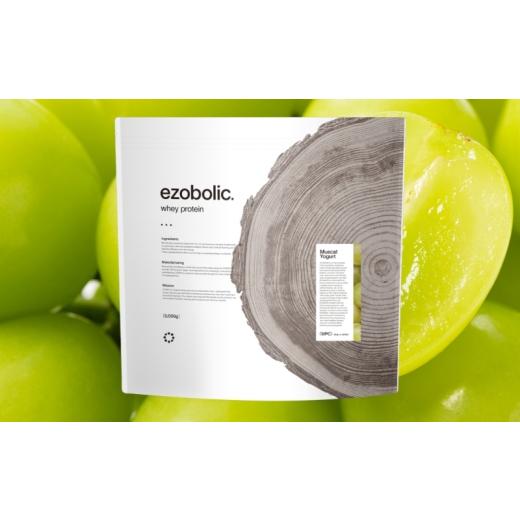 ふるさと納税 ぶどう マスカット 山口県 下関市 WPCマスカットヨーグルト風味 EZOBOLIC プロテイン 3kg 定期便 6回 WPCマスカットヨーグルト風味