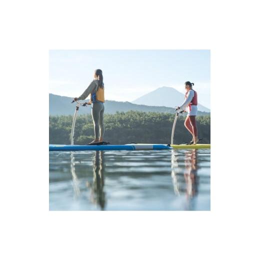 ふるさと納税 スポーツ・アウトドア 山梨県 富士河口湖町  HOBIEカヤック カリフォルニア生まれの新感覚ミズアソビ体験 MIRAGE ECLIPSE(1人乗り足漕ぎSUP)の画像