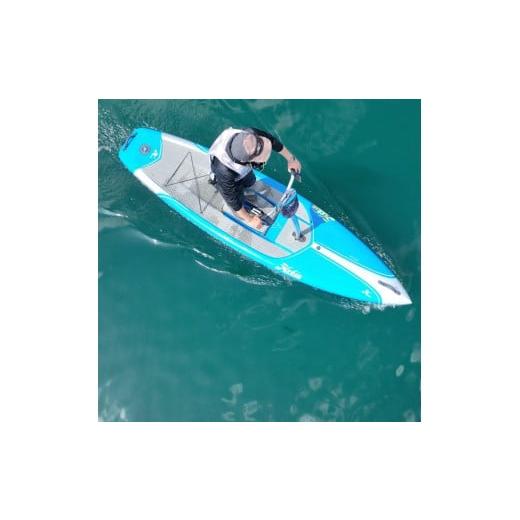 ふるさと納税 スポーツ・アウトドア 山梨県 富士河口湖町  HOBIEカヤック カリフォルニア生まれの新感覚ミズアソビ体験 MIRAGE ECLIPSE(1人乗り足漕ぎSUP)の画像