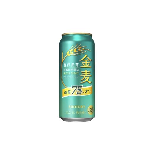 ふるさと納税 ビール 群馬県 明和町 《最短翌日発送》《定期便5ヶ月》サントリー 金麦糖質75％オフ 500ml×24缶 最短翌日発送 お酒 ビール 金麦 糖質オフ サン…の画像
