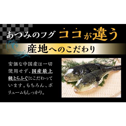 ふるさと納税 フグ 愛知県 豊橋市 本場 × 厳選 国産 とらふぐ 刺身＆鍋セット2人前_8
