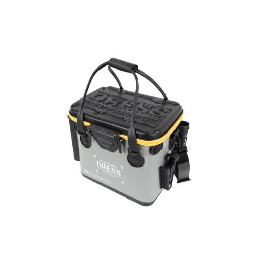 ふるさと納税 フィッシング 大阪府 東大阪市 DRESS バッカン ミニ 17L - 大容量タックルバッグとしても使える収納ケース(カラバリ:グレー×ホワイト) グレ…