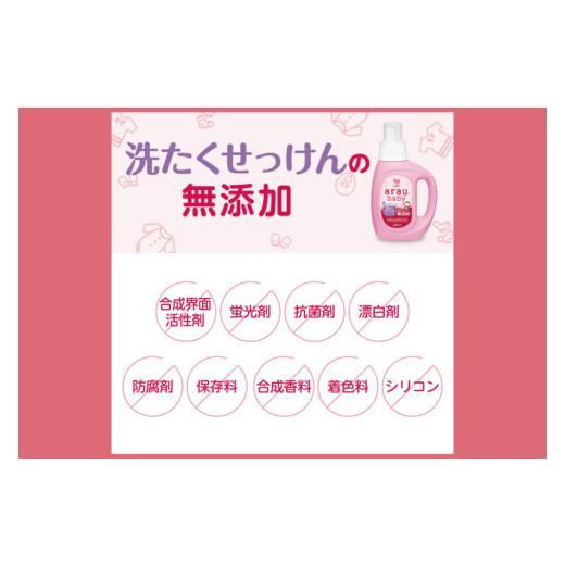 ふるさと納税 雑貨・日用品 茨城県 北茨城市  定期便特別価格 3回定期便 アラウ.ベビー 洗たくせっけん 720mL 詰替用(12本入)×3回 25870 サラヤ SARAYA 洗濯 …の画像