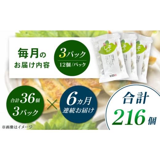 ふるさと納税 惣菜・レトルト 冷凍 神奈川県 開成町  全6回定期便 3パック 餃子屋ヒロの 人気のしそ餃子 餃子屋ヒロ 国産 肉 餃子 ぎょうざ ギョーザ ギョウザ…_2