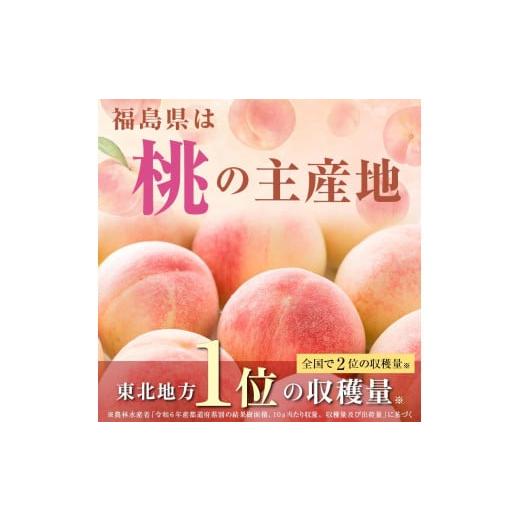ふるさと納税 もも 福島県 須賀川市  先行受付 嘉斎果樹園の桃「川中島白桃」約3kg（8〜11個） もも モモ 桃 デザート フルーツ 果物 くだもの 果実 食品 F7X-…の画像