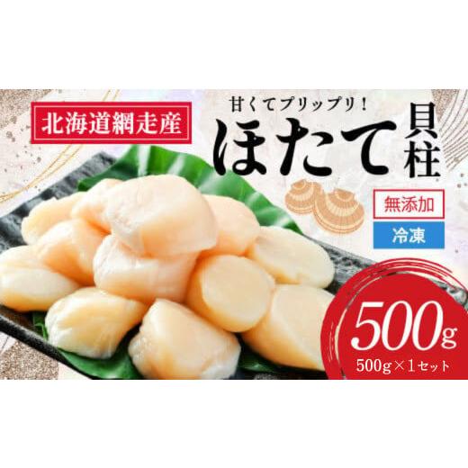 ふるさと納税 魚貝類 ホタテ 北海道 網走市 新物先行予約 網走前浜産 無添加ホタテ貝柱 500g (500g×1) (2025年12月より順次発送) ホタテ ほたて 帆立 貝柱…