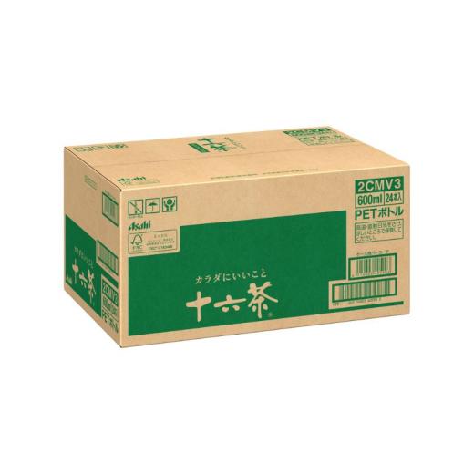ふるさと納税 お茶類 兵庫県 明石市 茶 定期便 3ヶ月 アサヒ 十六茶 600ml x 24本 ( 1ケース ) ペットボトル お茶 緑茶 日本茶 飲料 飲み物 ドリンク カフェイ…の画像