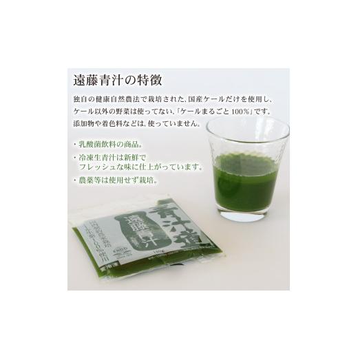 ふるさと納税 果汁飲料 やさい 高知県 南国市 遠藤青汁 生 冷凍 3箱 8.4kg( 100g × 84袋 ) | 健康 美容 乳酸菌 国産 ケール ビタミン ミネラル 食物繊維 冷凍…_2