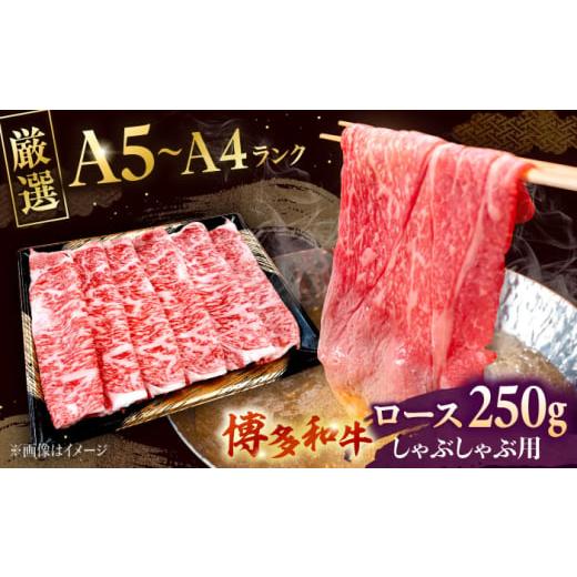 ふるさと納税 牛肉 ロース 福岡県 桂川町 数量限定 博多和牛 ロース しゃぶしゃぶ用 250g 赤身 ロース しゃぶしゃぶ すき焼き 和牛 肉 桂川町/株式会社チク…