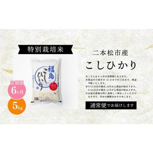 令和7年　二本松市産　コシヒカリ 令和7年産 コシヒカリ 二本松十万石米 精米5kg 米 コシヒカリ