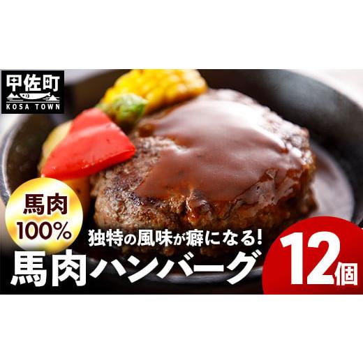 ふるさと納税 肉 ハンバーグ 熊本県 甲佐町 令和7年11月配送 馬肉100% 馬肉ハンバーグ 150g×12個 価格改定 令和7年11月配送