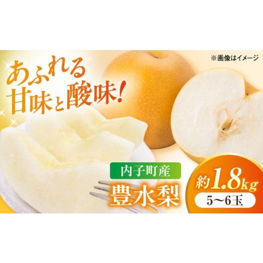 ふるさと納税 梨 愛媛県 内子町 梨 先行予約 豊水梨 5〜6玉 2026年8月下旬から発送 北海道・沖縄配送不可 / 梨 なし ナシ 和梨 果物 フルーツ 国産 産地直送…