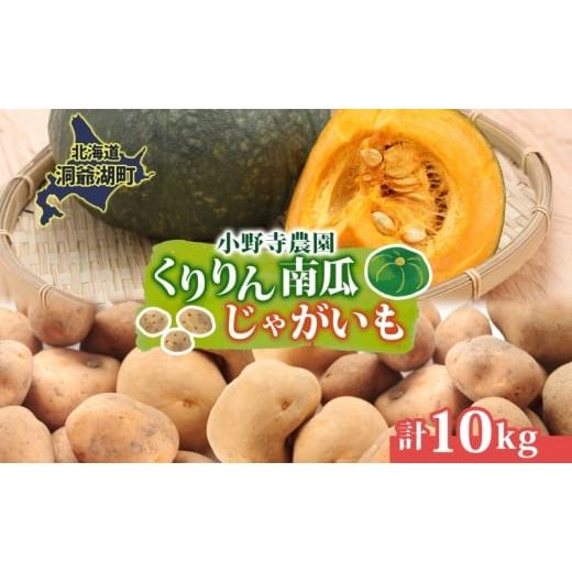 ふるさと納税 セット・詰合せ 北海道 洞爺湖町 R8年産 先行受付 南瓜 くりりん じゃがいも 計10kg 2026年9月下旬よりお届け ホクホク 甘い 栗 ホクホク 産地直…