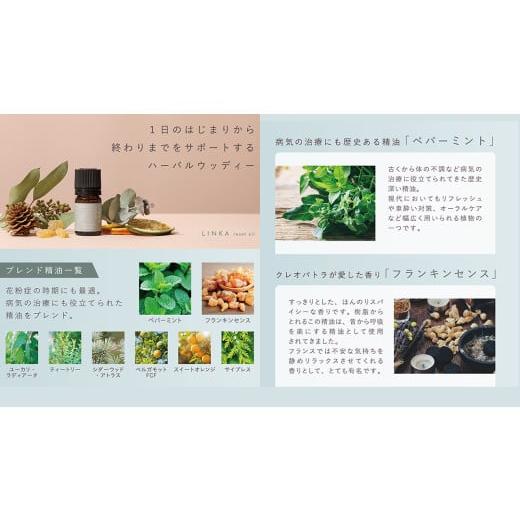 ふるさと納税 美容 茨城県 つくばみらい市 LINKA イオン フェイス スチーマー ＋ アロマオイル 2種セット 美顔器 美容 リンカ アロマ 癒し リラックス エステ …の画像