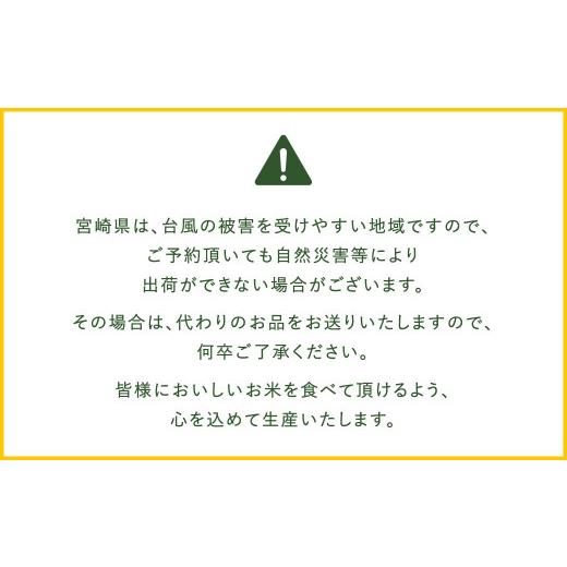 ふるさと納税 無洗米 宮崎県 高鍋町  3か月定期便 令和7年産 宮崎県産コシヒカリ （無洗米） 5kg チャック付き米袋 3か月定期便 お申込みの翌月下旬に第1回目…の画像