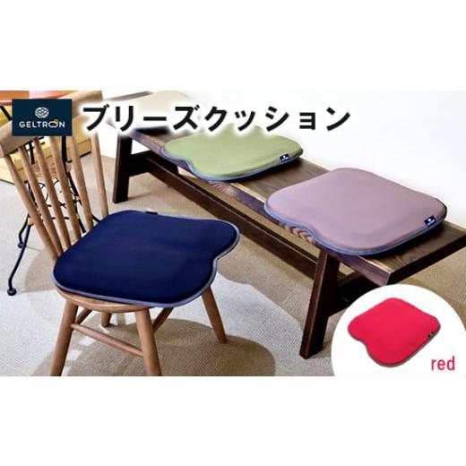 ふるさと納税 雑貨・日用品 京都府 舞鶴市 red ジェルトロン ブリーズ クッション 選べるカラー 日用品 薄型 軽量 アウトドア GELTRON 体圧分散 柔らかい 低…