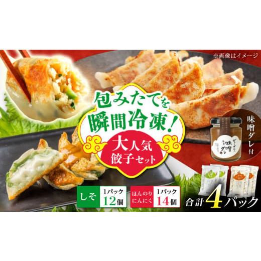 ふるさと納税 惣菜・レトルト 冷凍 神奈川県 開成町 年内発送 計4パック 餃子屋ヒロの大人気餃子セット+特製味噌ダレ付 餃子屋ヒロ 開成町 餃子?点心 惣菜 …