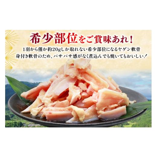 ふるさと納税 鶏肉 宮崎県 美郷町 鶏肉 定期便 軟骨 若鶏 鶏軟骨 1kg 2p 6回 総計12kg ミヤケイフード 宮崎県 美郷町 31bp0003 小分け 冷凍 ヤゲン軟骨 ヤゲン…_2