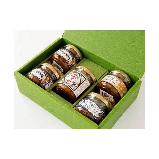 ふるさと納税 缶詰・瓶詰 鳥取県 北栄町 580. お歳暮のし付 前田農園 ご飯のおとも5本セット お歳暮 11月下旬〜12月中旬