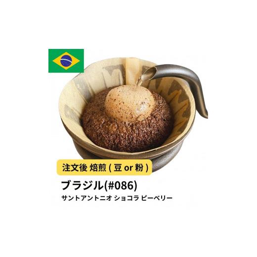 ふるさと納税 コーヒー コーヒー豆 大阪府 堺市 豆 コーヒー #086 エスプレッソ ブラジル サントアントニオ ショコラ ピーベリー 310g 当日焙煎 大山珈琲 豆…