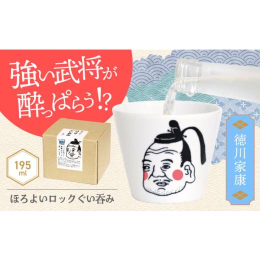 ふるさと納税 食器・グラス お猪口・ぐい呑み・盃 岐阜県 土岐市 美濃焼 ほろよいロックぐい呑み 徳川家康 大東亜窯業 ぐい呑み タンブラー 器 MAG102 徳川…
