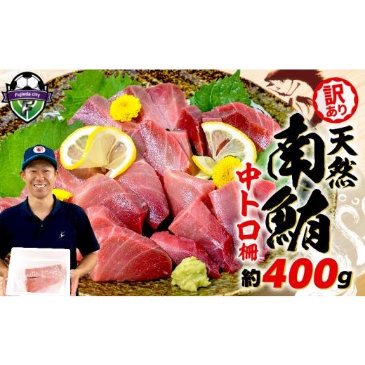 ふるさと納税 マグロ 静岡県 藤枝市 2026年6月18日〜6月21日にお届け 父の日 の プレゼント に 訳あり 天然 南マグロ 中トロ 約400g 不定型柵 まぐろ とろ 解…