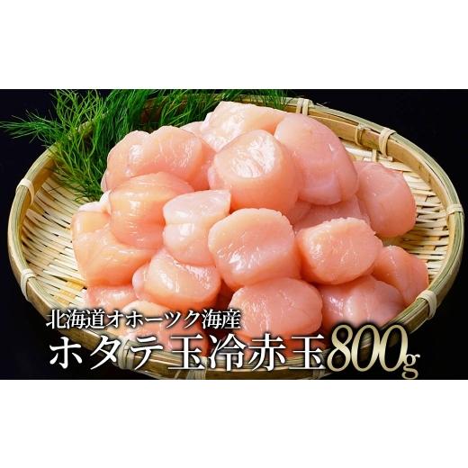 ふるさと納税 魚貝類 ホタテ 北海道 紋別市 18-181 数量限定 北海道オホーツク海産ホタテ玉冷赤玉(800g) チョイス限定