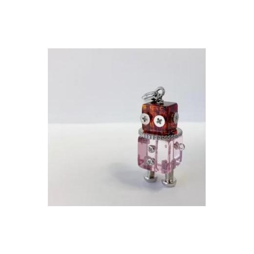 ふるさと納税 雑貨・日用品 兵庫県 西宮市 アム西宮 ロボットチャーム ザ・ビエル(ピンク) ピンク