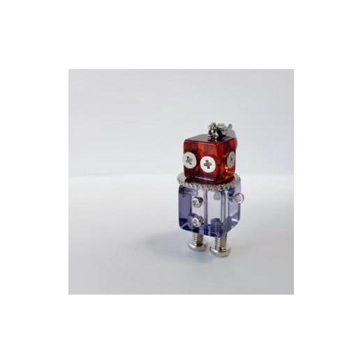 ふるさと納税 雑貨・日用品 兵庫県 西宮市 アム西宮 ロボットチャーム ザ・ビエル(青) 青