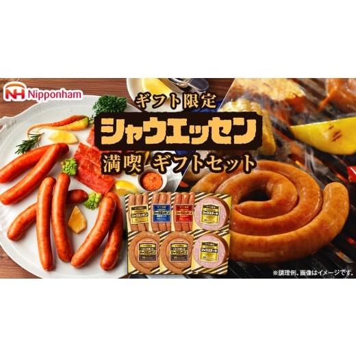 ふるさと納税 肉 ハム 茨城県 筑西市 日本ハム シャウエッセン 満喫 ギフトセット ギフト限定 肉 お肉 豚肉 にく あらびき ソーセージ 日ハム ハム チョリソー…