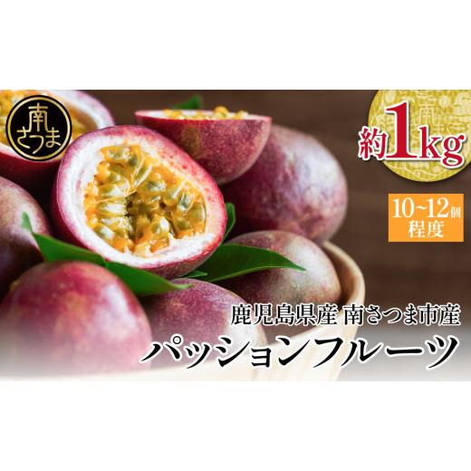 ふるさと納税 果物類 鹿児島県 南さつま市 鹿児島県産 パッションフルーツ 約1kg(10〜12個程度×1箱) [数量・期間 限定 ] 先行予約 先行受付 国産 フルー…