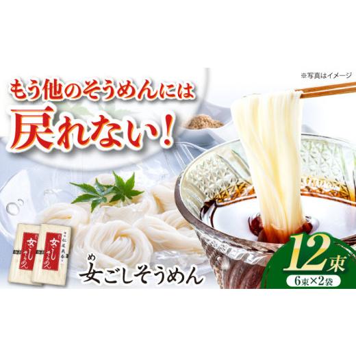 ふるさと納税 そうめん 長崎県 - 女ごしそうめん(300g×2袋) 長崎県