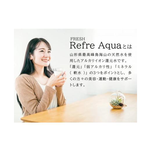 ふるさと納税 水・ミネラルウォーター 500mL〜999mL 山形県 酒田市 フレッシュ Refre Aqua 500ml ペットボトル 24本 SC0592の画像