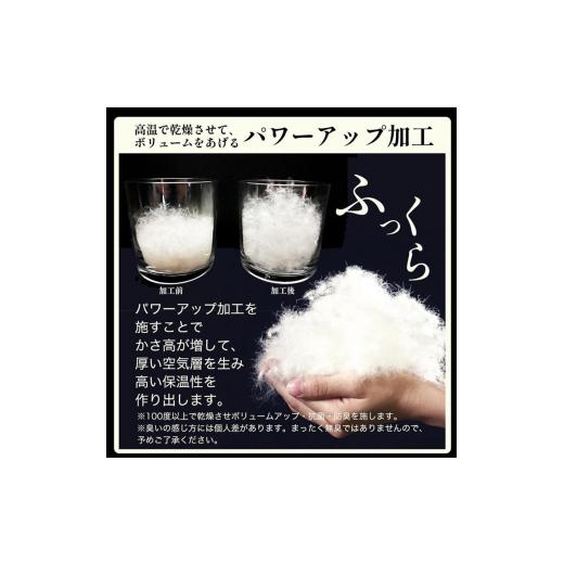 ふるさと納税 タオル・寝具 掛け布団 京都府 亀岡市 訳あり 京都金桝 高級 羽毛布団 本掛け セミダブル 超立体キルト(羽毛移動防止加工) ホワイトダックダウ…_5