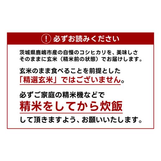 ふるさと納税 米 コシヒカリ 茨城県 鹿嶋市 令和7年産 米 コシヒカリ 30kg (玄米) 鹿嶋市産 お米 こしひかり 茨城県 鹿嶋市 75000円以内 (KDS-14)_2
