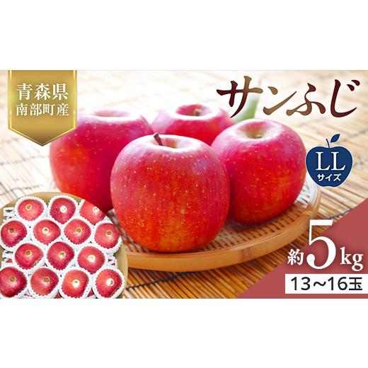 ふるさと納税 りんご 青森県 南部町 青森県産 サンふじ LLサイズ 5kg 佐々木あきおはるこ農園 青森りんご リンゴ 林檎 アップル あおもり 青森県 南部町 三戸 …
