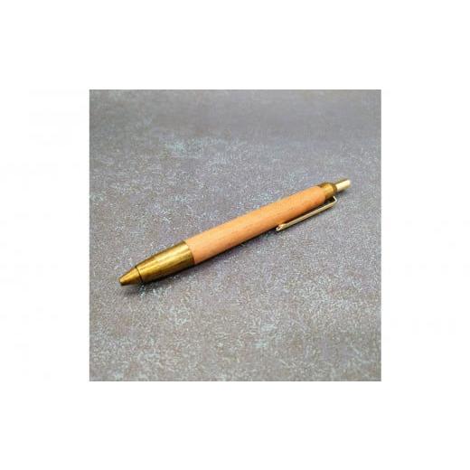 ふるさと納税 文房具・玩具 ボールペン 埼玉県 川越市 Baton Dor 欅(けやき)木軸ペン・ノック式ボールペン スペシャルエディション 鼈甲風(艶金) 鼈甲風…